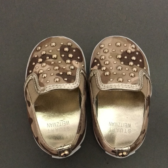 Stuart weitzman Baby Nuggets Studded Camo Slip On - Picture 5 of 5